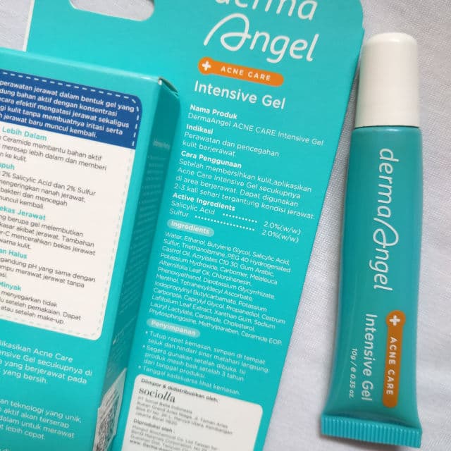 Derma Angel Acne Care Intensive Gel review photo by shintahasanesta