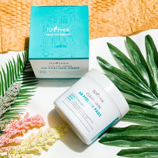 ISNTREE Clear Skin AB Peeling Pads review photo by skincarebykaye