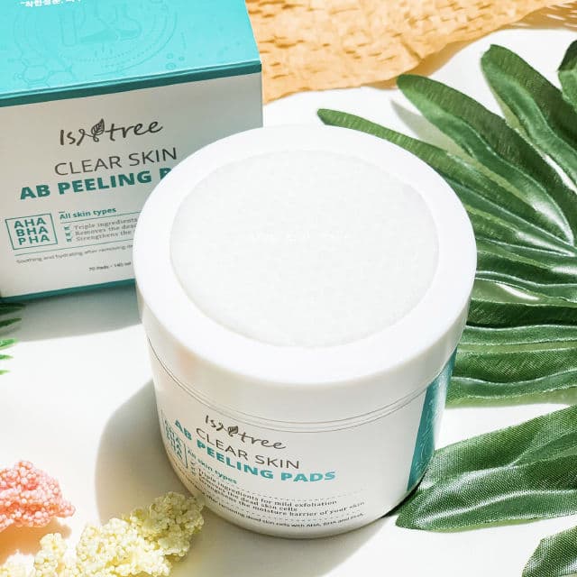 ISNTREE Clear Skin AB Peeling Pads review photo by skincarebykaye