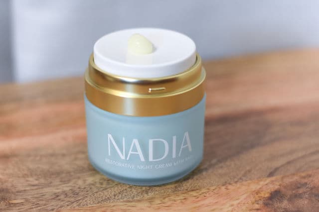 NADIA Restorative Night Cream with NAD+ review photo by skincareinhawaii