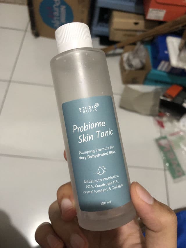Studio Tropik Probiome Skin Tonic review photo by skintalktou