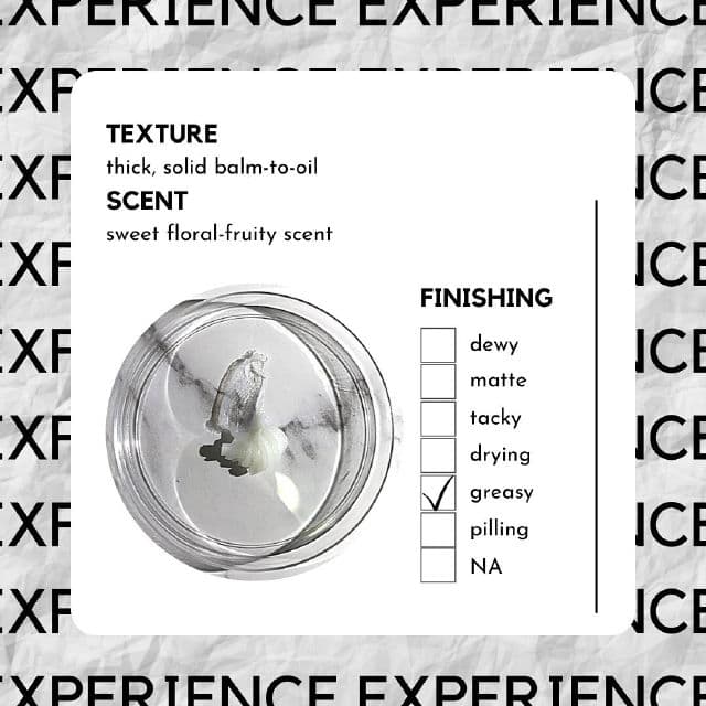 Obsess Cosmetics Cleansing Balm review photo by skinwithbes