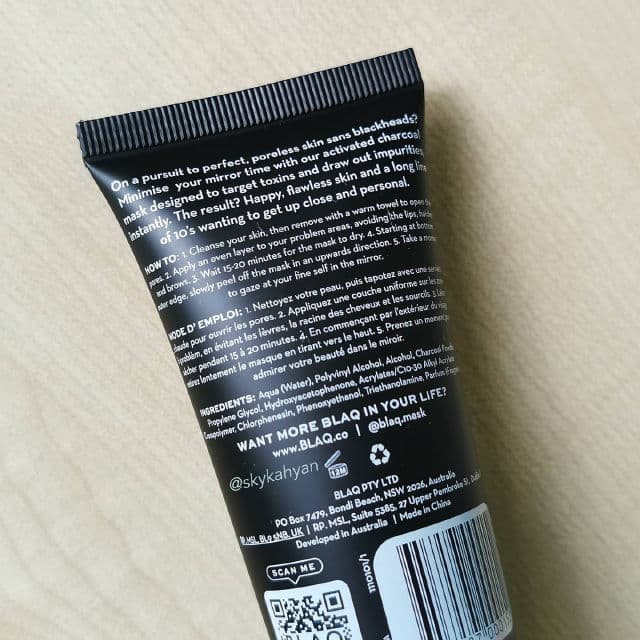 Blaq Peel Off Mask review photo by skykahyan