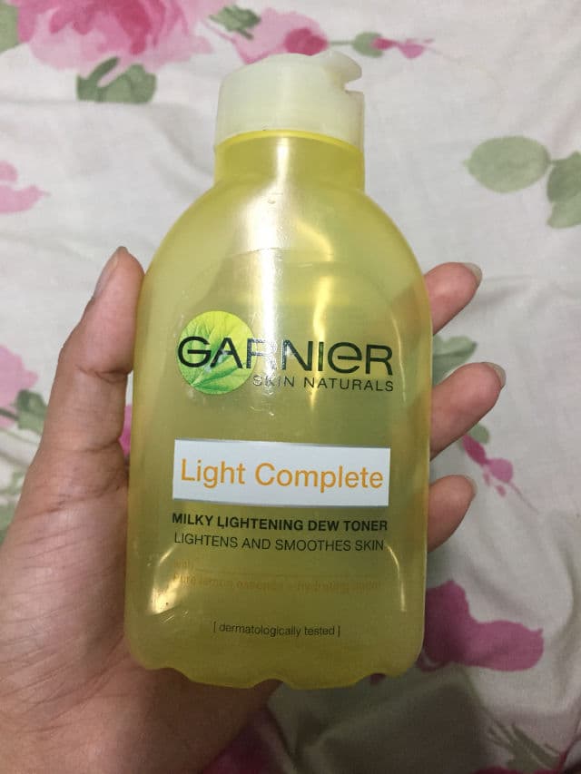 Garnier Light Complete Milky Lightening Dew Toner review photo by Aubreyy