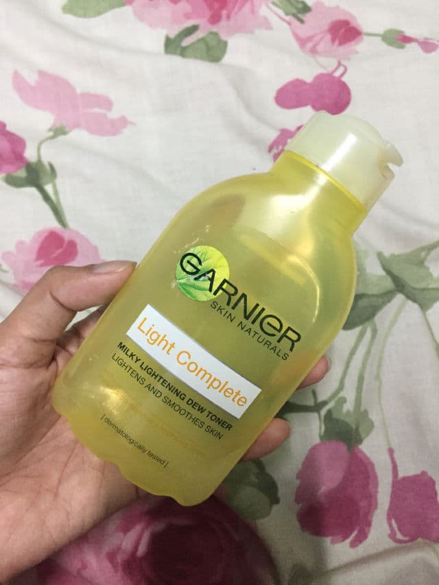 Garnier Light Complete Milky Lightening Dew Toner review photo by Aubreyy
