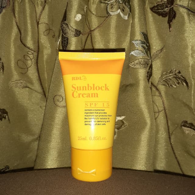 RDL Sunblock Cream SPF 15 review photo by thejai