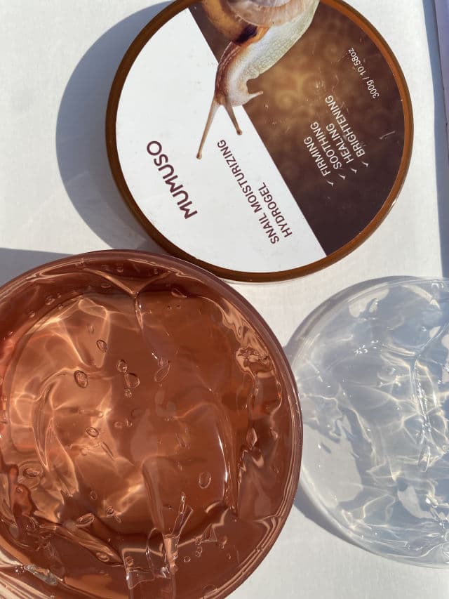 Mumuso Snail Moisturizing Hydrogel review photo by Juhikundal