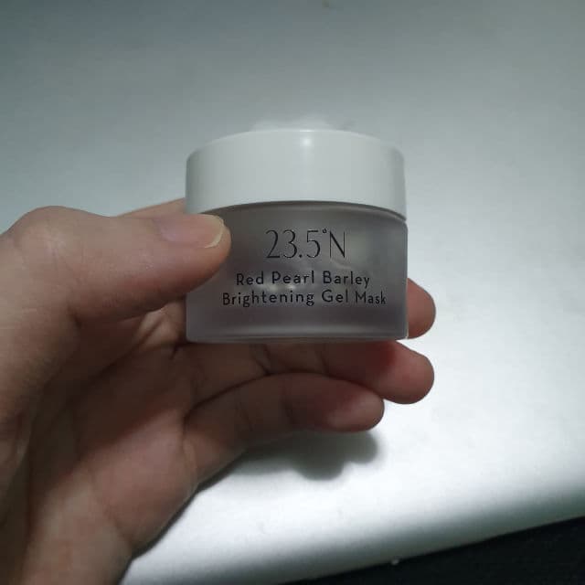 23.5°N Red Pearl Barley Whitening Gel Mask review photo by ItsTrx