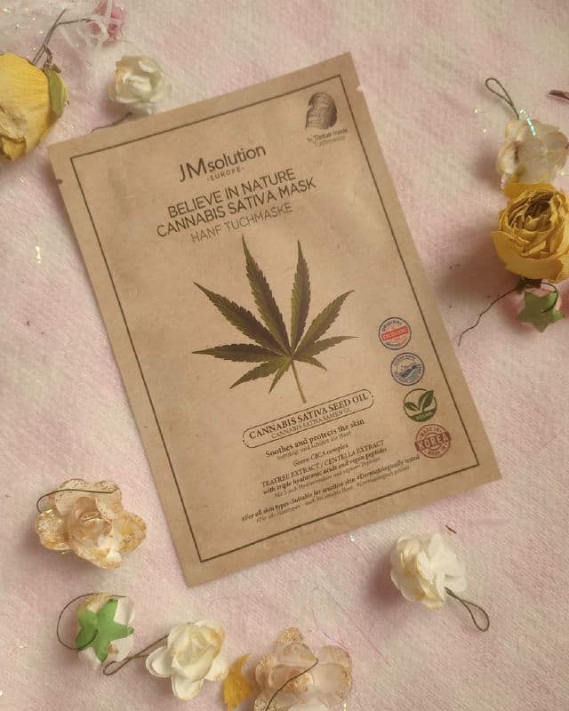 JMsolution Believe In Nature Cannabis Sativa Mask review photo by unikitty
