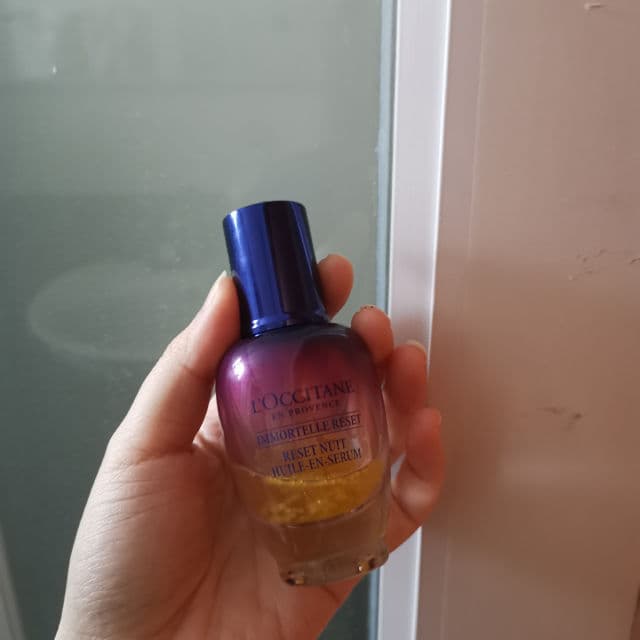 L'Occitane Immortelle Overnight Reset Serum review photo by vcwkchan