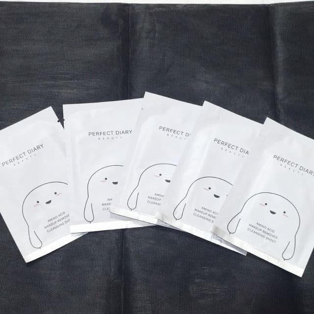 Perfect Diary Amino Acid Makeup Remover Cleansing Sheet review photo by viviwidjaja7