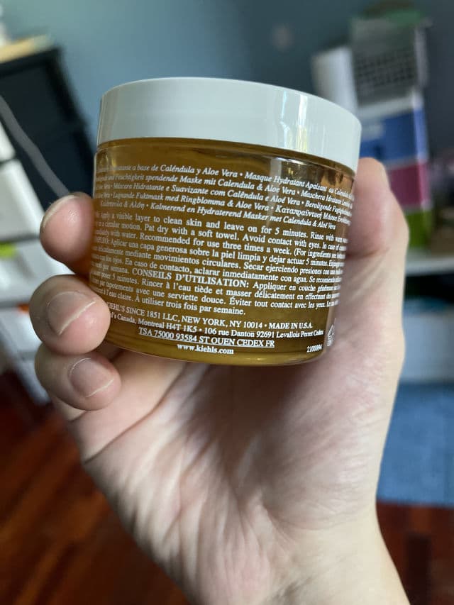 Kiehl's Calendula & Aloe Soothing Hydration Mask review photo by weikian90