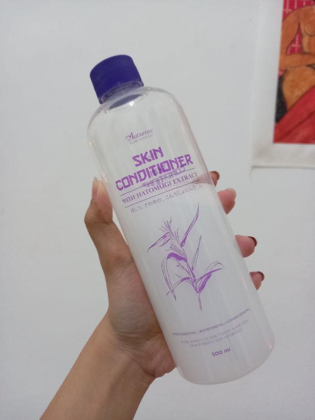 Skin Conditioner with Hatomugi Extract product review