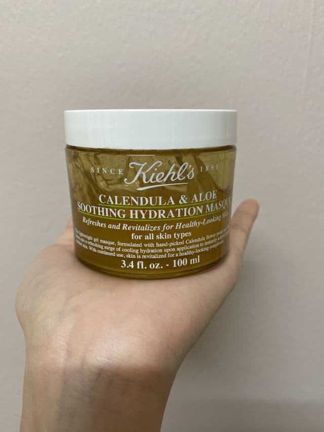 Kiehl's Calendula & Aloe Soothing Hydration Mask review photo by wyatt