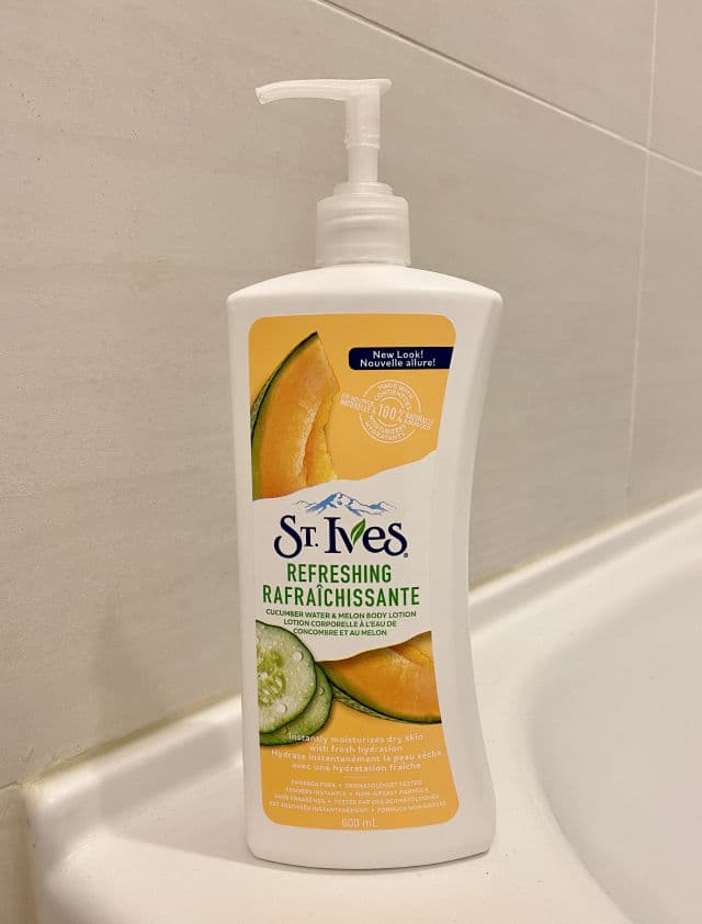 St. Ives Cucumber & Melon Refreshing Body Lotion review photo by xinxin