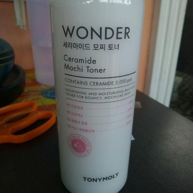 Wonder Ceramide Mochi Toner product review