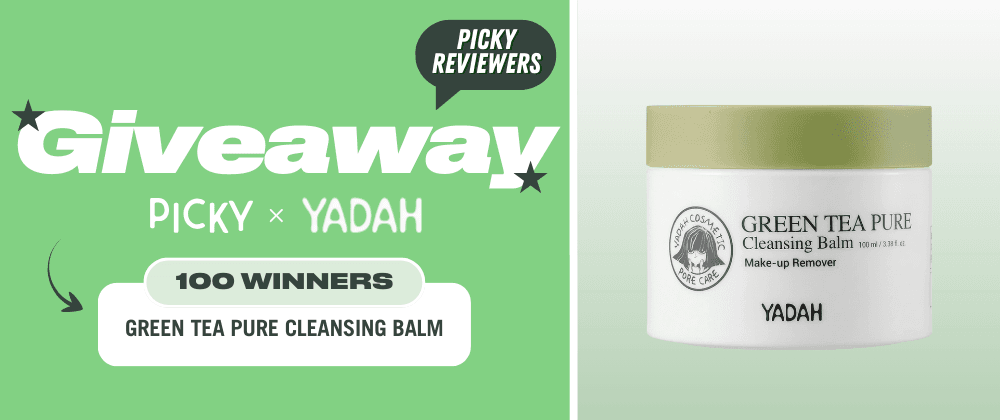 kbeauty Picky x Yadah | Green Tea Pure Cleansing Balm event