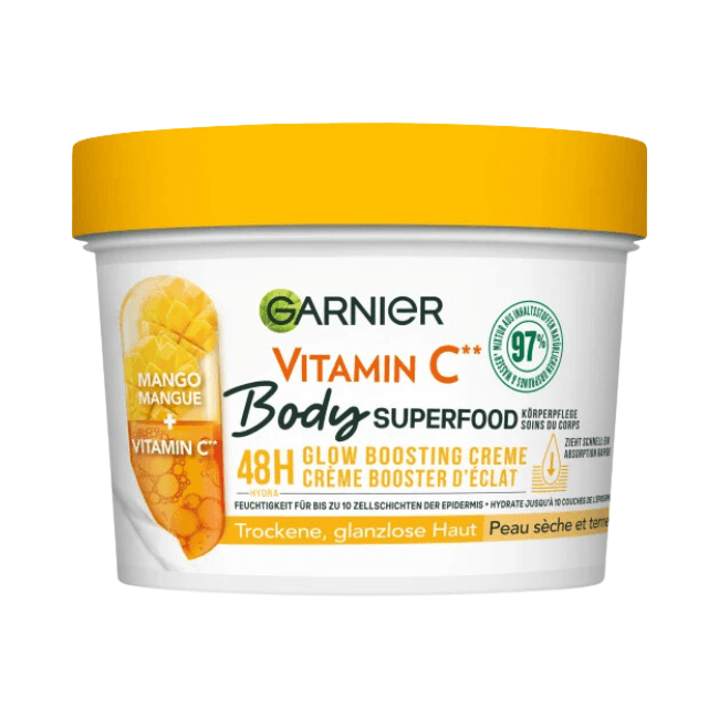 Body Superfood Nutri Glow Body Cream Vitamin C + Mango