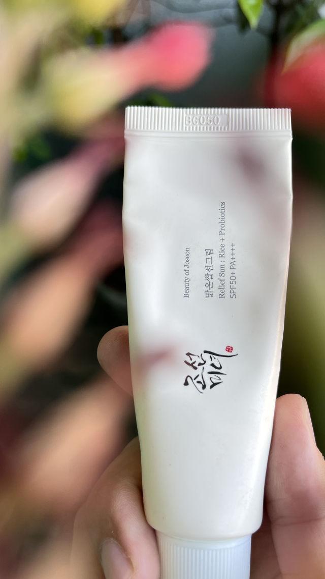 Relief Sun Rice + Probiotics SPF50+ PA++++ product review