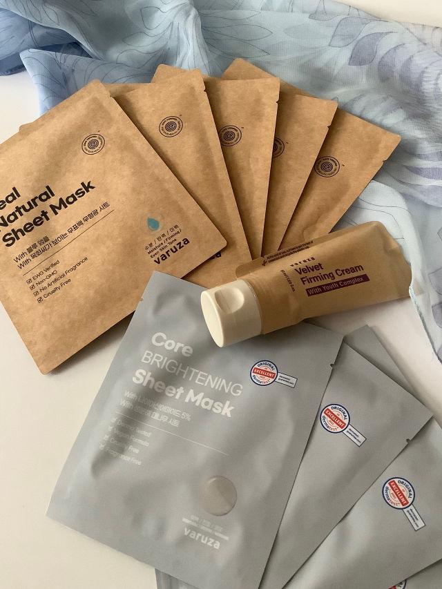 Real Natural Sheet Mask With Blue Ampoule product review