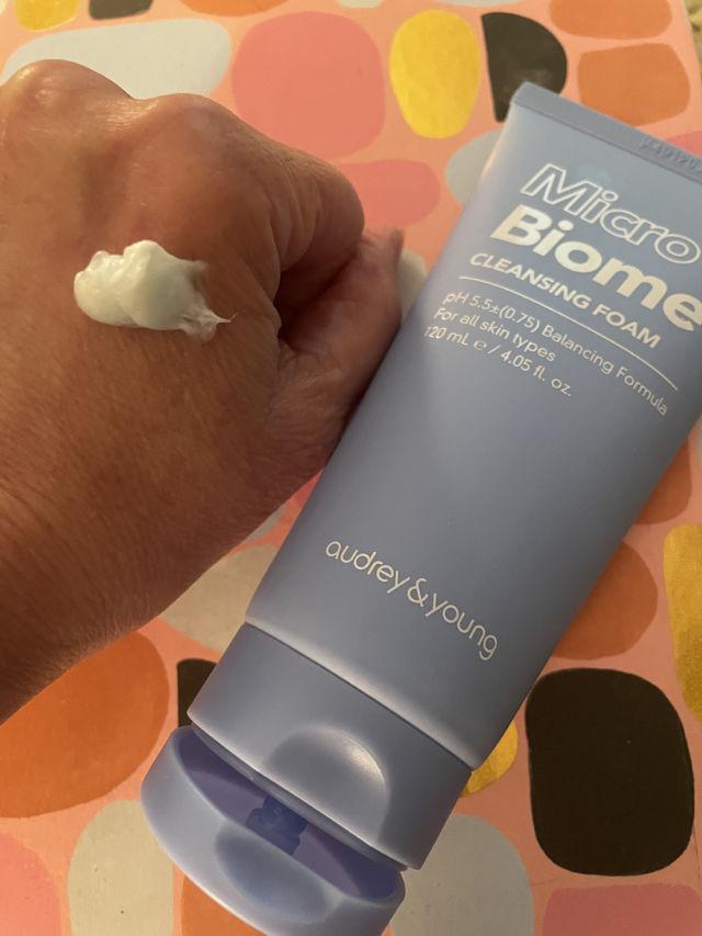 Audrey & Young Microbiome Cleansing Foam review photo by Sharonspendstoomuch