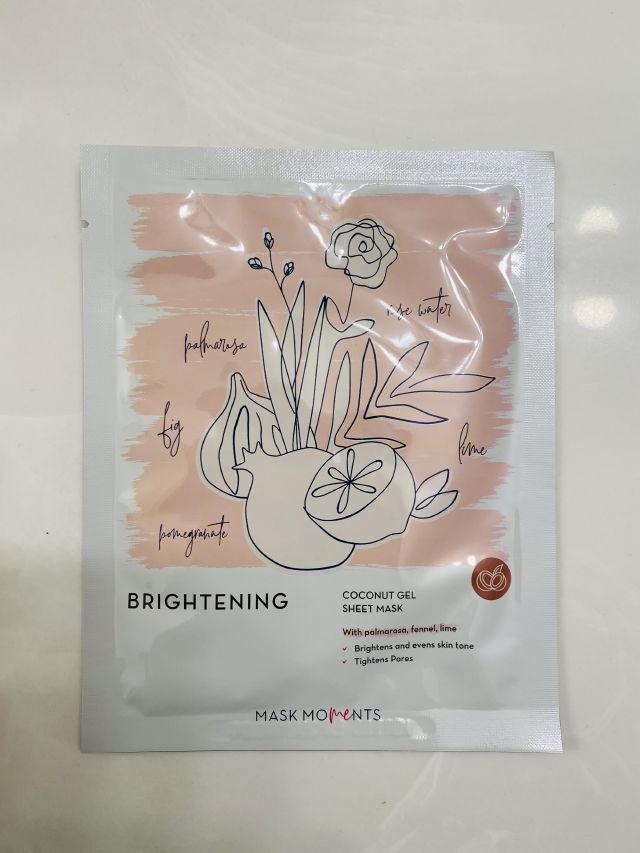 Mask Moments Brightening Coconut Gel Sheet Mask review photo by Veracity